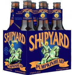 The Shipyard Brewing Co. Pumpkinhead Ale 6 pack 12 oz. Bottle - Kelly’s Liquor