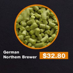 Lúpulo German Northern Brewer (Dual) 9.5% AA - La Orden de la Cerveza