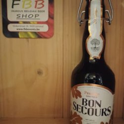 Bon secours prestige tripel - Famous Belgian Beer