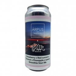 Ārpus Brewing Co. Ārpus X Xul Beer Co Strawberry X Red Currant X Coconut X Pineapple X Lemon Smoothie Sour Ale