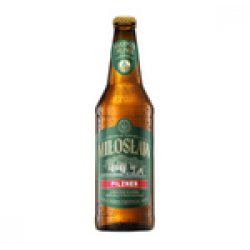 Miłosław: Pilzner - butelka 500 ml - Piwne Mosty - Stu Mostow