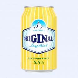 Hartwall, Original Long Drink, Gin & Pineapple, Pre-Mixed Gin, 5.5%, 330ml - The Epicurean