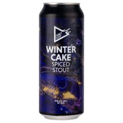Funky Fluid Winter Cake