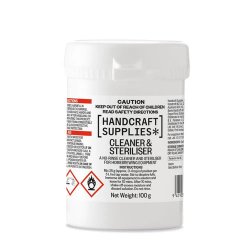 Handcraft Supplies Cleaner & Steriliser (100g) - waterintobeer