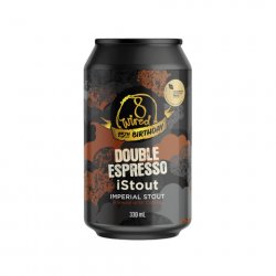 8 Wired Double Espresso iStout 330mL - The Hamilton Beer & Wine Co