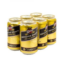 CERVEZA MILLER Lata  8 OZ SIX PACK - Compra Directa