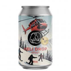 8 Wired Heli Drop Stout 330mL - The Hamilton Beer & Wine Co