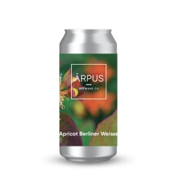 Arpus APRICOT  BERLINER WEISSE, 0,44 l skard. - Gero Alaus Parduotuvė