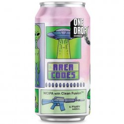 One Drop Brewing Area Codes West Coast IPA 440mL - The Hamilton Beer & Wine Co