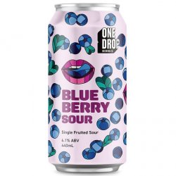 One Drop Brewing Blueberry Single Fruited Sour 440mL - The Hamilton Beer & Wine Co