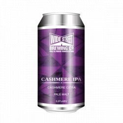 Wide Street Brewing Cashmere IPA Wide Street Brewing Cashmere IPA