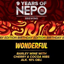 Nepomucen Wonderful - 9 Years of NEPO 500ml - Funky Fluid