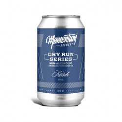 Momentum Brewery - Kölsch „Dry Run Series“ Non-Alcoholic Brew - 12oz - Proofnomore