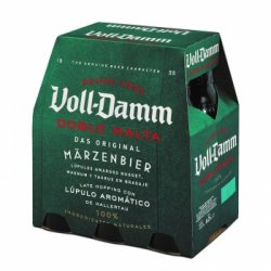 Cerveza Voll Damm doble malta pack de 6 botellas de 25 cl. - Carrefour España