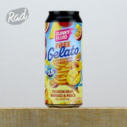 Funky Fluid Free Gelato: Passionfruit, Mango & Peach