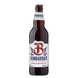 Bombardier Amber Beer - Premium British Ale - Glorious English Ale