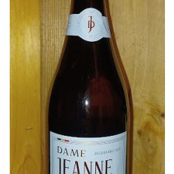 Dame Jeanne brut sur lie - Famous Belgian Beer