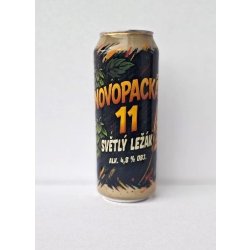 Pivovar Nová Paka Novopacké pivo 11° Kryštof Pivovar Nová Paka Novopacké pivo 11° Kryštof