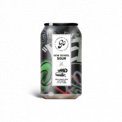 GO Brewing – New School Sour Guava - Non-Alcoholic Sour – 12oz - Proofnomore