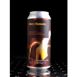 Commonwealth  Dirty Banana  Imperial Stout Banane Cacahuète Chocolat  12% - Quaff Webshop