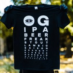 Фірмова футболка BeerFreak Eye Test - Beerfreak