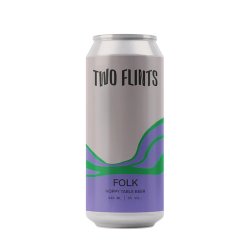 Two Flints  Folk Hoppy Table Beer  3% 440ml Can - All Good Beer