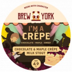 Brew York Im a Crêpe (Keg) - Pivovar