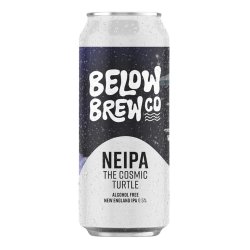 Below Brew Co NEIPA The Cosmic Turtle - Low Alcohol IPA - Dry Drinker