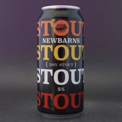 Newbarns - Stout Beer - 5% (440ml) - Ghost Whale