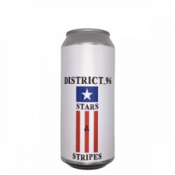 District 96 Beer Factory  Stars And Stripes - De Biersalon