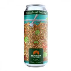 Mountain Culture Beer Co Spaghetti Policy IPA - Beer Force