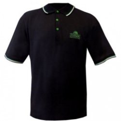 Men's Polo Shirt Holba Black - Pivana CZ