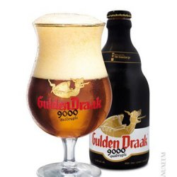 Gulden Draak Quadruple 9000 10,5 % 33 cl - Trappist.dk - Skjold Burne