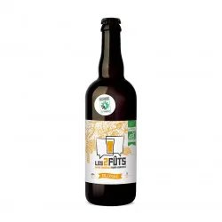 Les 2 Fûts Blonde, bière blonde bio 75cl - Beertastic