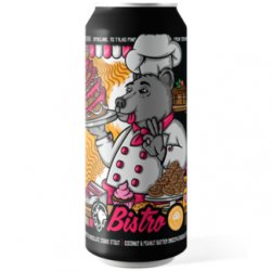 Bistro  Coconut & Peanut Butter Smooth Chocolate Cookie Stout  Deer Bear - Kai Exclusive Beers