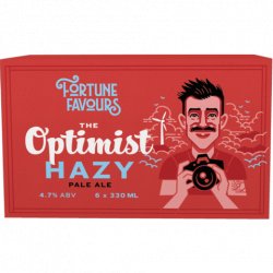Fortune Favours Optimist Hazy 6x330mL - The Hamilton Beer & Wine Co