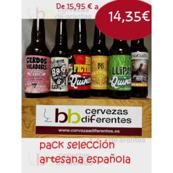 Lote Selección de Cerveza Artesana Española - Cervezas Diferentes