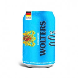 WOLTERS 0.0 - Alcohol-Free Pils from Germany – 11.2oz - Proofnomore