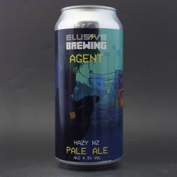 Elusive Brewing - Agent - 4.5% (440ml) - Ghost Whale