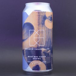 Double Barrelled - What Mrs Fisher Knows - 6% (440ml) - Ghost Whale