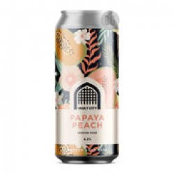 Vault City Papaya Peach Session Sour - Beer Guerrilla