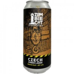 Zombiecat Czech Amber Lager 0,5L - Mefisto Beer Point