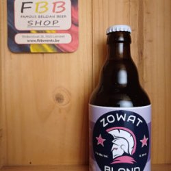 Zowat blond - Famous Belgian Beer