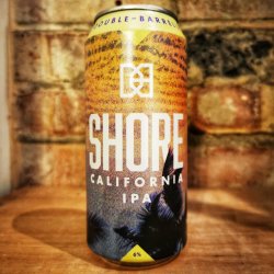 Double Barrelled Shore California IPA 6% (440ml) - Caps and Taps