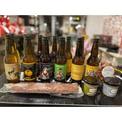 La Masovera M5 - Pack Cervesa amb menjar (Masoveres + Paté, Garrapinyades i Xolís) - La Masovera