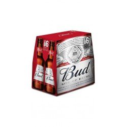 Bud BiÃre blonde 5% 6 x 25 cl 5%vol. - Selfdrinks