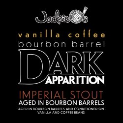 Jackie O’s Brewery Vanilla Coffee Bourbon Barrel Dark Apparition (2026)