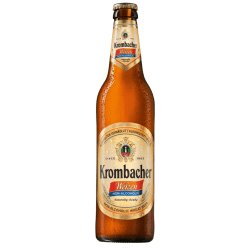 Krombacher Weizen Non-Alcoholic Wheat Beer 0.5% ABV - The Alcohol Free Co