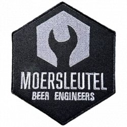 Moersleutel Iron-on Patch for Backpack or Jacket - Moersleutel