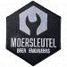 Moersleutel Iron-on Patch for Backpack or Jacket Moersleutel Iron-on Patch for Backpack or Jacket